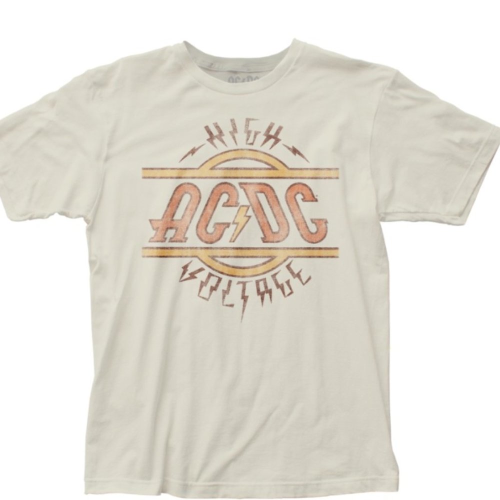 AC/DC High Voltage Rock Band Music Group Vintage